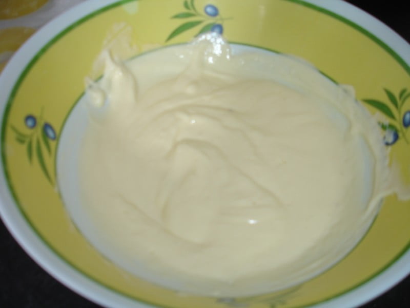 Beignets sans gras à l'ananas et fromage blanc etape 2