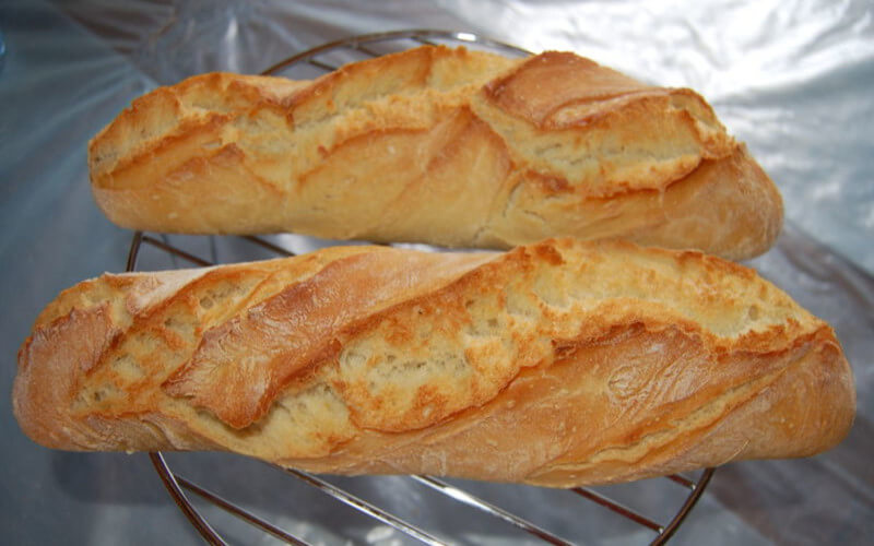 Baguette Inratable fait maison pain facile à préparer